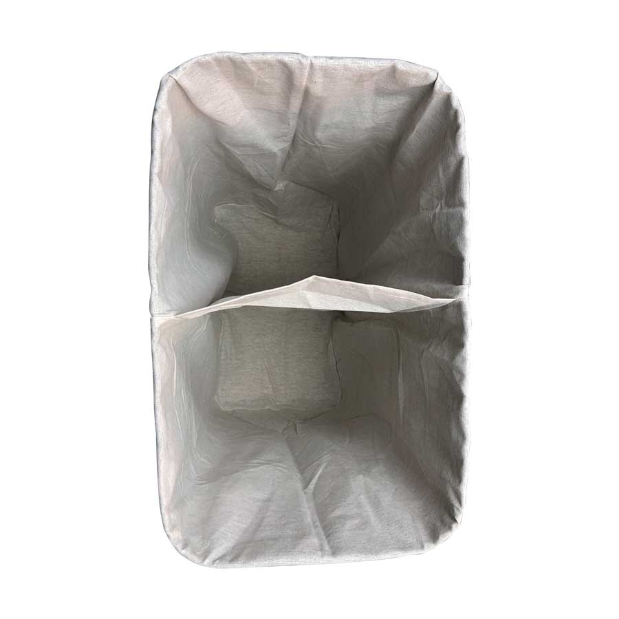 CESTO DOBLE PLEGABLE BAMBU VONNE ORG021 RECTANGULAR