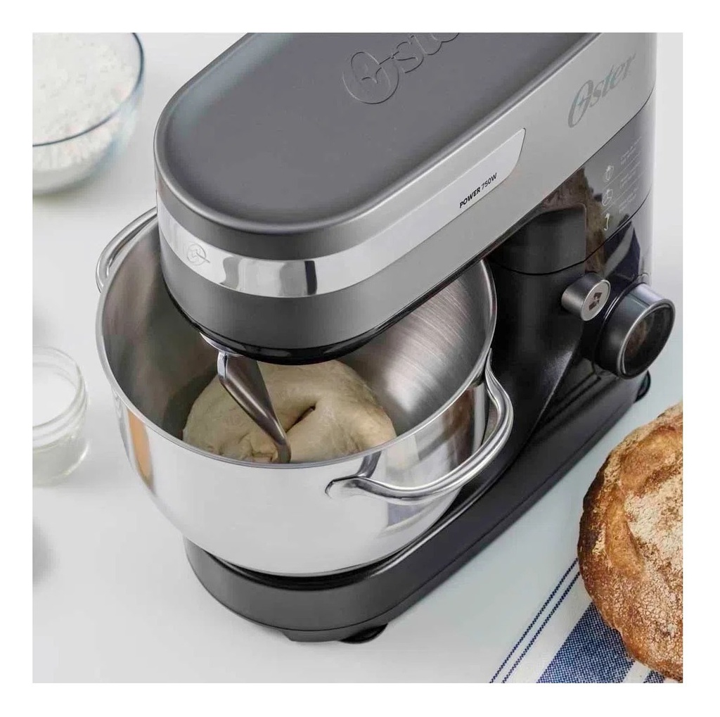Batidora De Pie Oster Fpstsm3711 Negra 220v 50 Hz