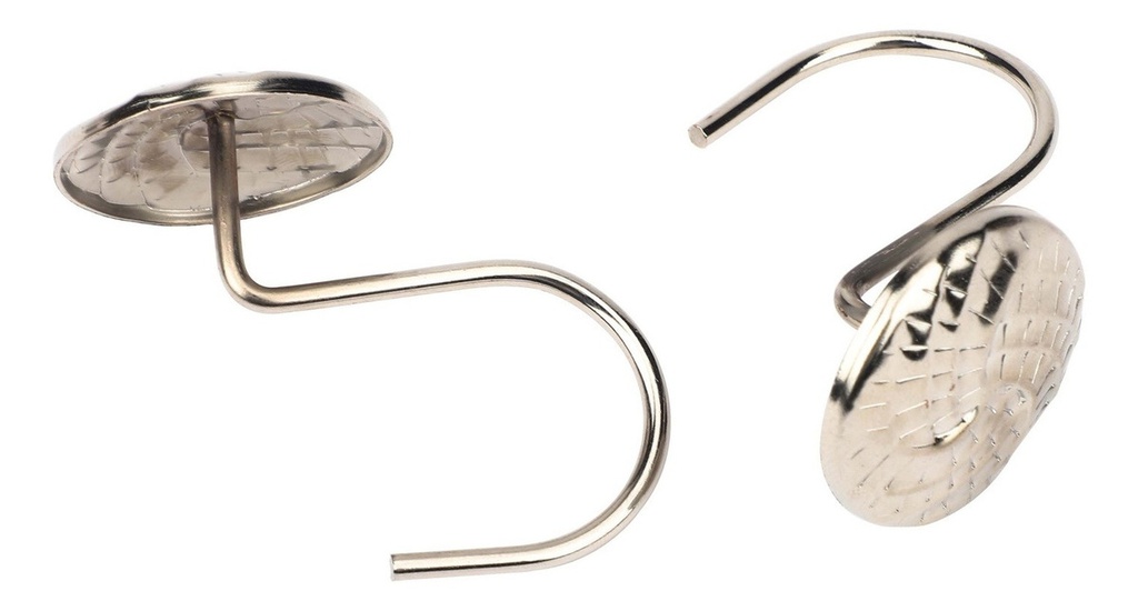 SET DE GANCHOS PARA CORTINA GLOA SGM-02