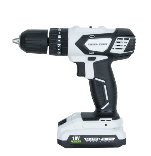 TALADRO BLACK &amp; WHITE BWTP18 PERCUTOR 13mm 1500RPM