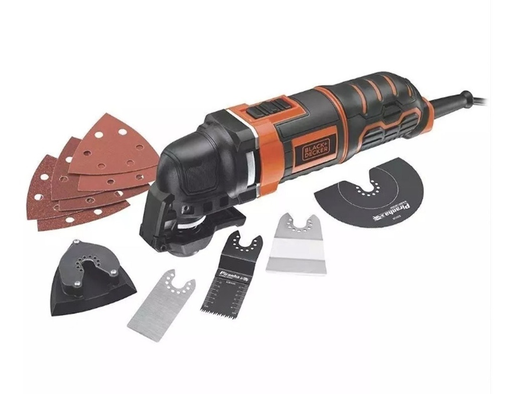 Sierra Oscilante 300w Black + Decker Mt300k + Accesorios