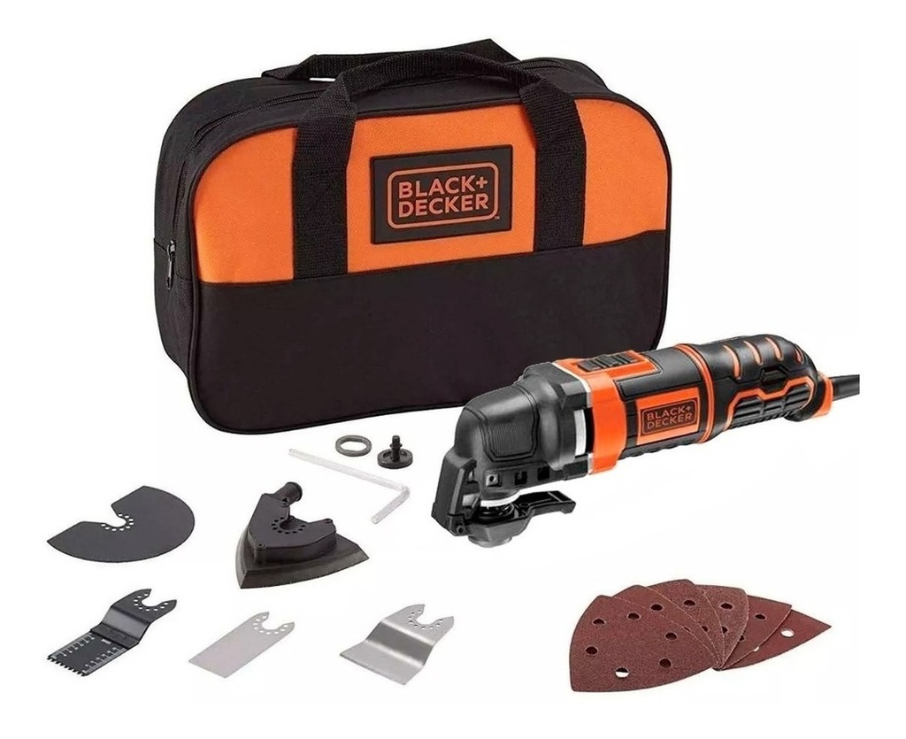 Sierra Oscilante 300w Black + Decker Mt300k + Accesorios