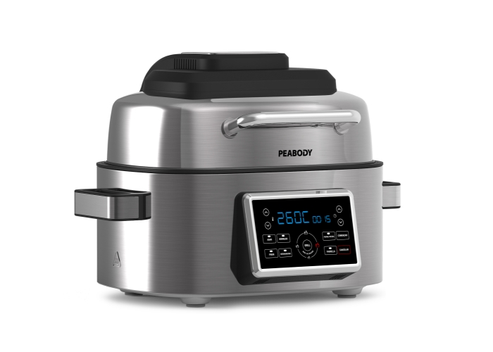 FREIDORA SIN ACEITE PEABODY PE-AFG01IX CON GRILL
