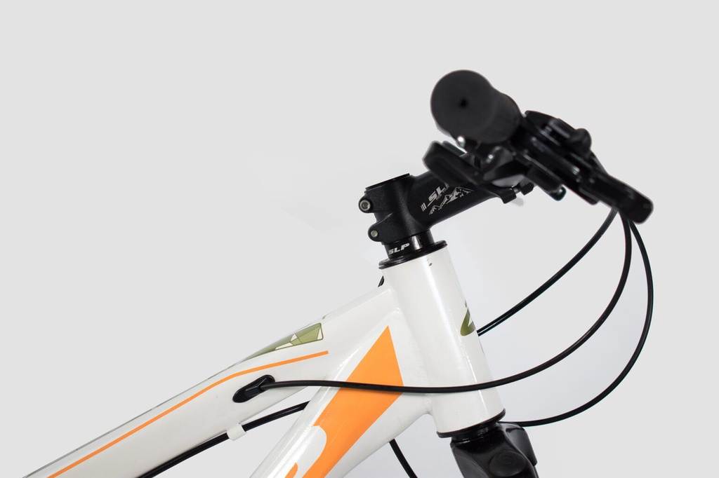 BICICLETA MTB SLP 5PRO R29 LADY T18 0016300 BLANCO-NARANJA-DORADO