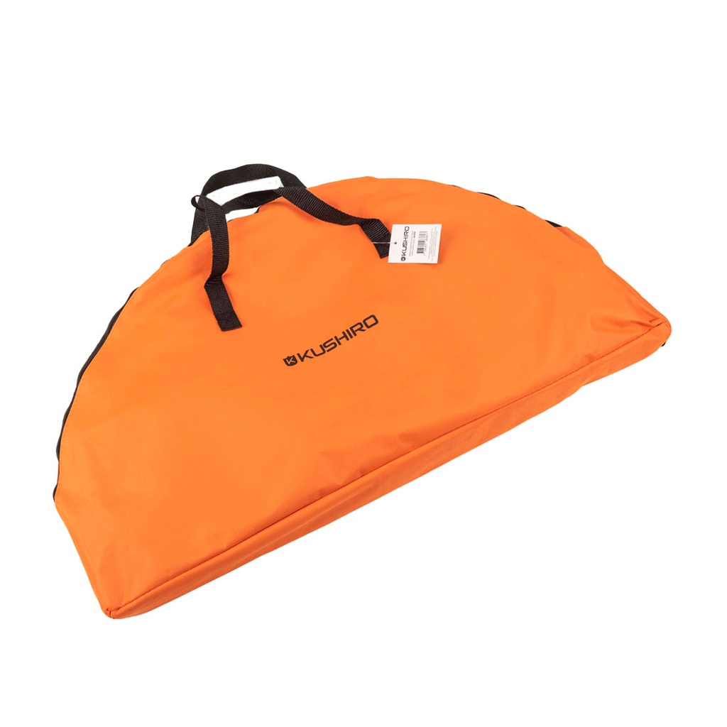 MESA CAMPING KUSHIRO PLEGABLE C/PORTA VASO MCP01 NARANJ