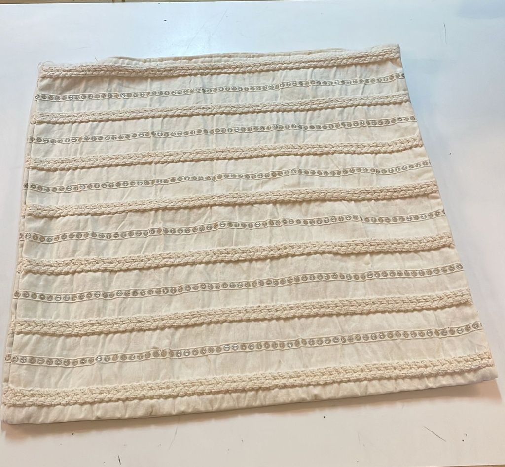 FUNDA DE ALMOHADON LUISA TRENZA