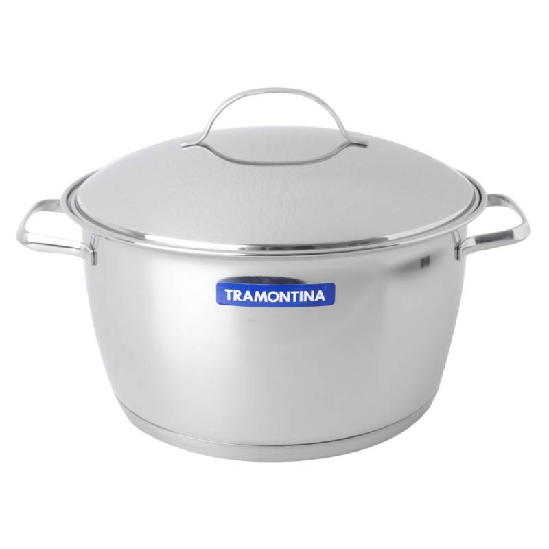 CACEROLA TRAMONTINA INOX ARMONIA T/F N 24 4128