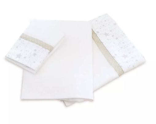 SABANA CARESTINO ESTRELLA GRIS INF12