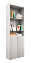 BIBLIOTECA ORLANDI C/PUERTAS BAJAS 1.90 JACARANDA 1421