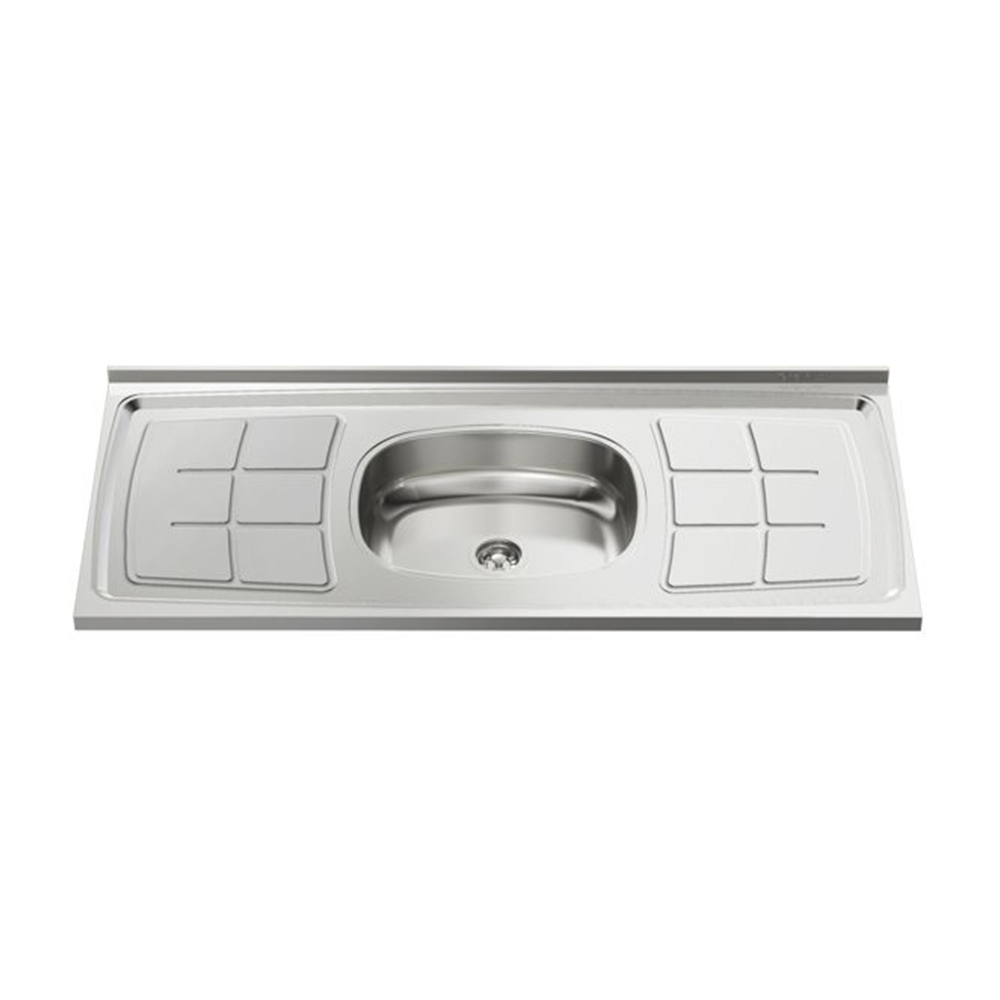 MESADA ACERO INOX 1.20 C/1BACHA OVAL DL 10.01.30270