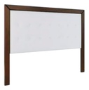 RESPALDO P/SOMMIER INMACOL 160x120 118-2  CAOBA  E.CUERO