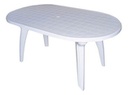 MESA PLASTICA MASCARDI OVAL160 X 90 BL