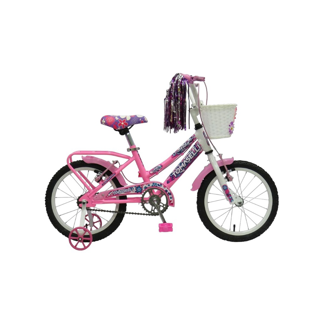 BICICLETA TOMASELLI LADY R14 TLAD142ROS ROSA