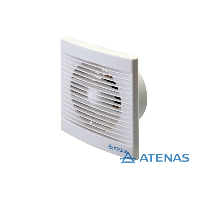 EXTRACTOR BAÑO ATENAS 15 CM 015P 6" FRENTE BLANCO