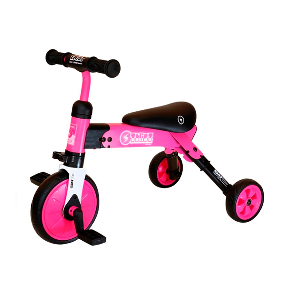 TRICICLO STARK TWIST ALUMINIO PLEGABLE 6204 FUCSIA