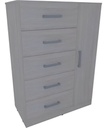 CHIFONIER ORLANDI C/MET 0.90 JACARANDA 3415