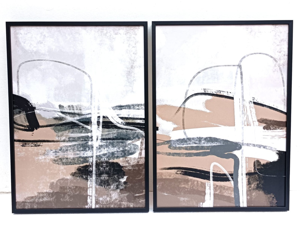 CUADRO CANVAS ABSTRACTO 50 X 70