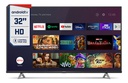 SMART TV HITACHI 32" CDH-LE32SMART21 ANDROID TV