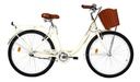 BICICLETA PASEO TOPMEGA LUX R26 BEIGE 1007555