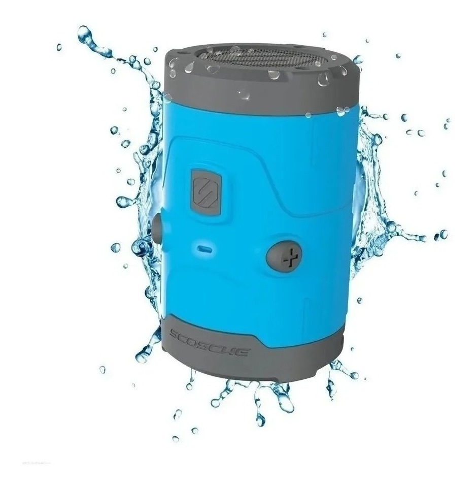 PARLANTE SCOSCHE BOOMBOTTLE H20 AZUL