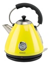 PAVA ELECTRICA PEABODY PE-KV8213-A C/RELOJ TEMP. AMARILLO