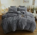 ACOLCHADO PV PLUSH KING 280X230 ICE/GREY 1119
