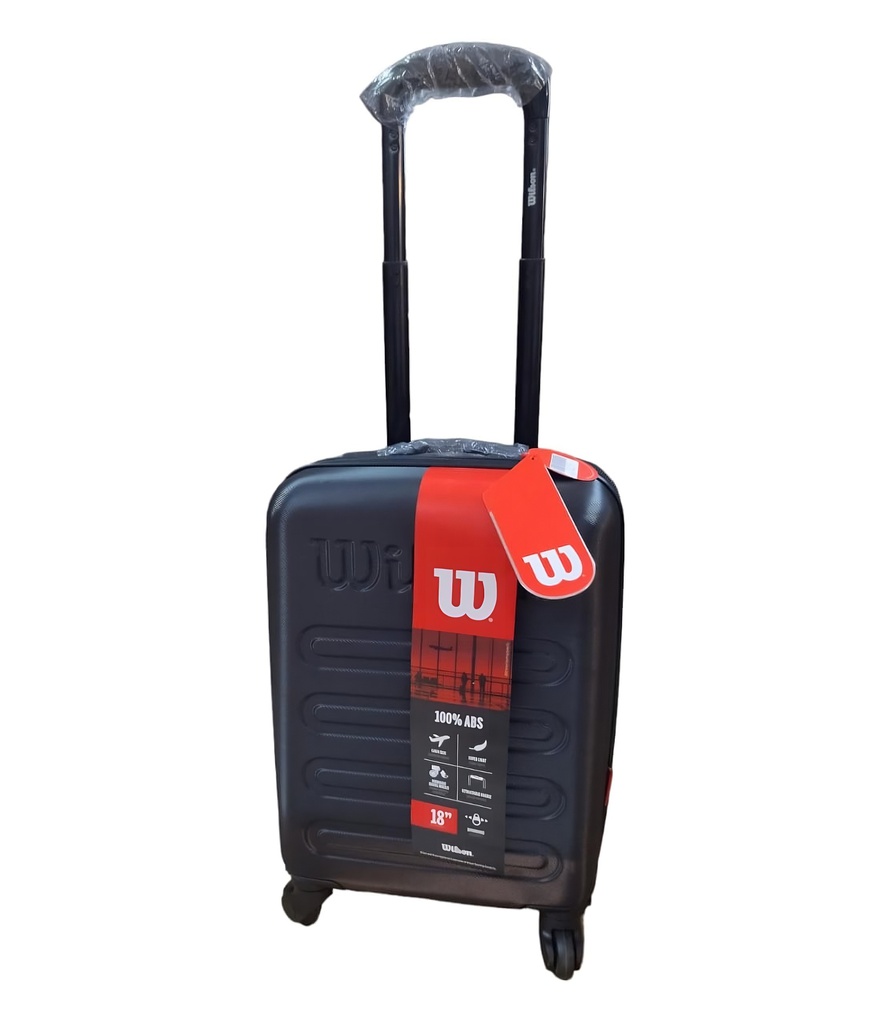 VALIJA WILSON CHICA 65.1735N 18" NEGRA