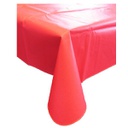 MANTEL ECOCUERO ROJO 1.40 X 2.20MT