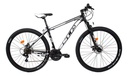BICICLETA MTB SLP 5PRO R29 T20 0016303 NG-GRIS-BCO