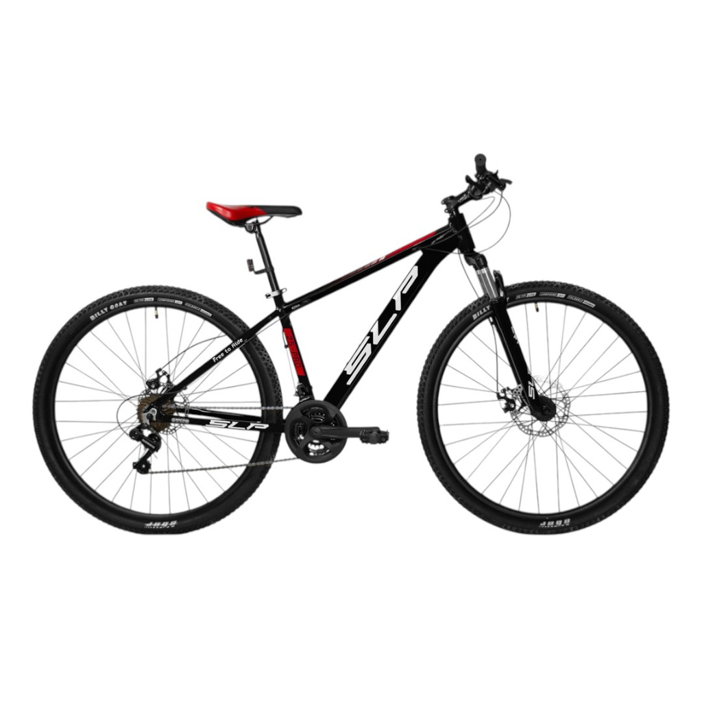 BICICLETA SLP MTB 25 PRO R29 T18 NEGRO BLANCO ROJO 0017222