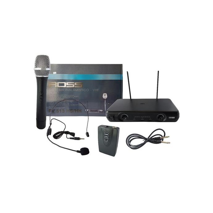 MICROFONO INALAMBRICO ROSS  FV-513-HS/HH