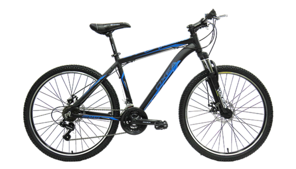 BICICLETA OXEA SHADANE ROD 26 TALL L NEGRO AZUL