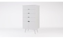 CHIFONIER INMACOL ESCANDINAVO 125-5 BLANCO