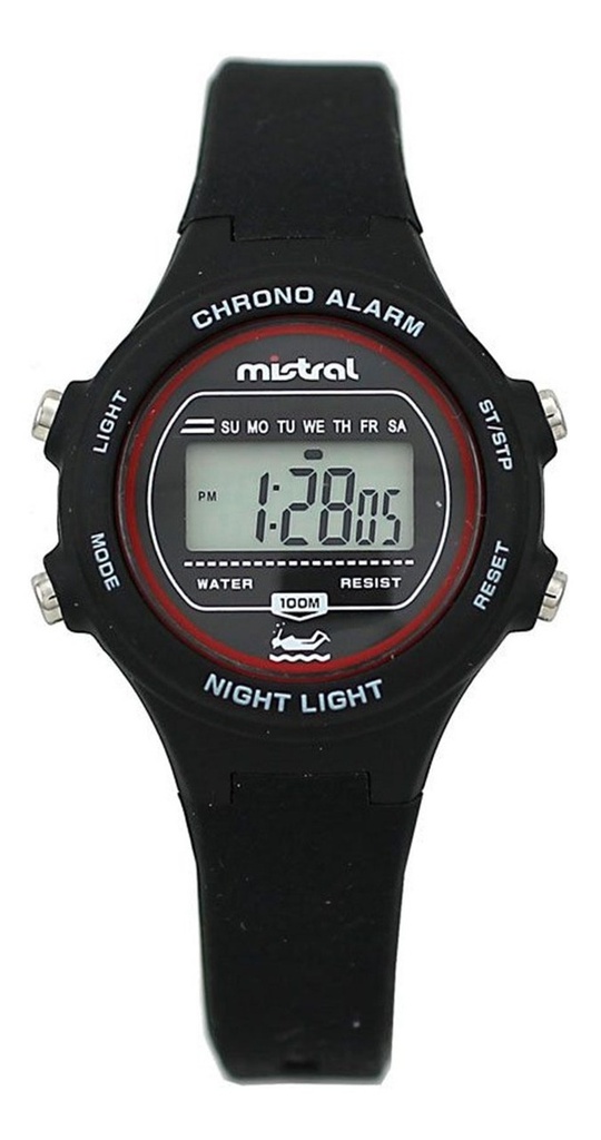 RELOJ MISTRAL LDX BAN 01 DIGITAL NEGRO