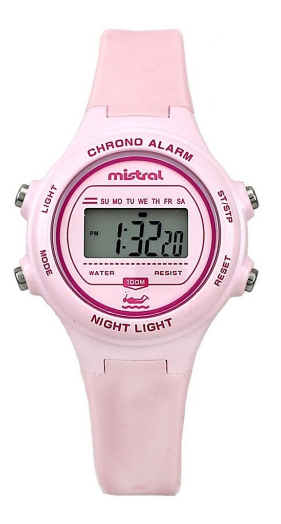 RELOJ MISTRAL LDX-BAN-04 DIGITAL ROSA