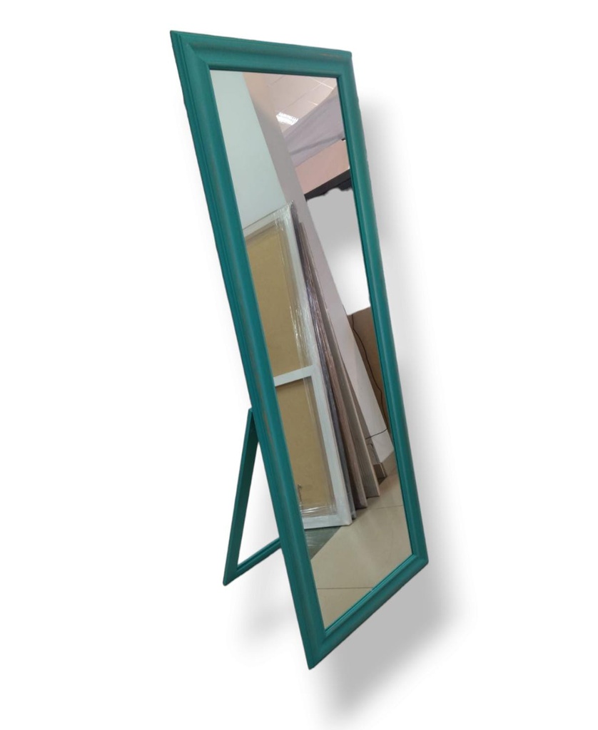 ESPEJO DE PIE 1,52 x 0,52  VERDE AGUA