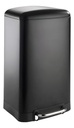 CESTO VONNE CCRI 12LN ACERO NEGRO RECTANGULAR 12L