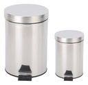 SET DE 2 CESTOS VONNE ORG007 DE ACERO 5L 20L
