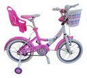 BICICLETA STARK 6094 PINK R14 ROSA/BLANCO