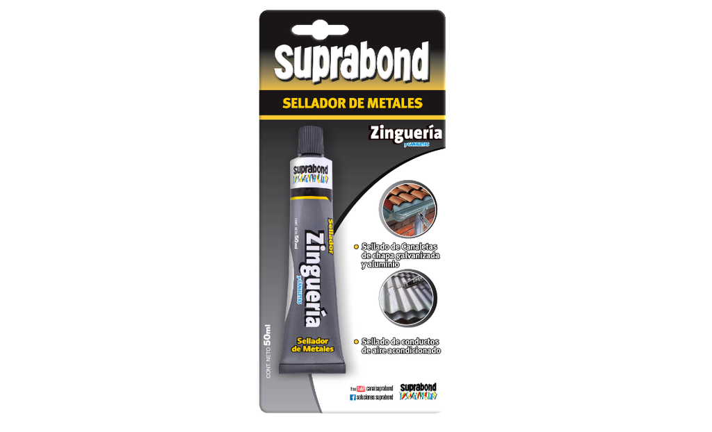SELLADOR METALES ZINGUERIA Y CANALETAS 50 M SMZ 50 A
