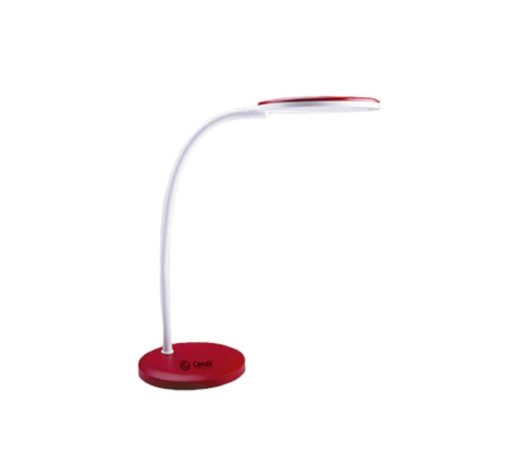 LAMPARA ESCRITORIO CANDIL BONNIE ROJO