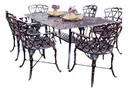 JUEGO DE JARDIN BOSTON X 6 SILLONES COBRE