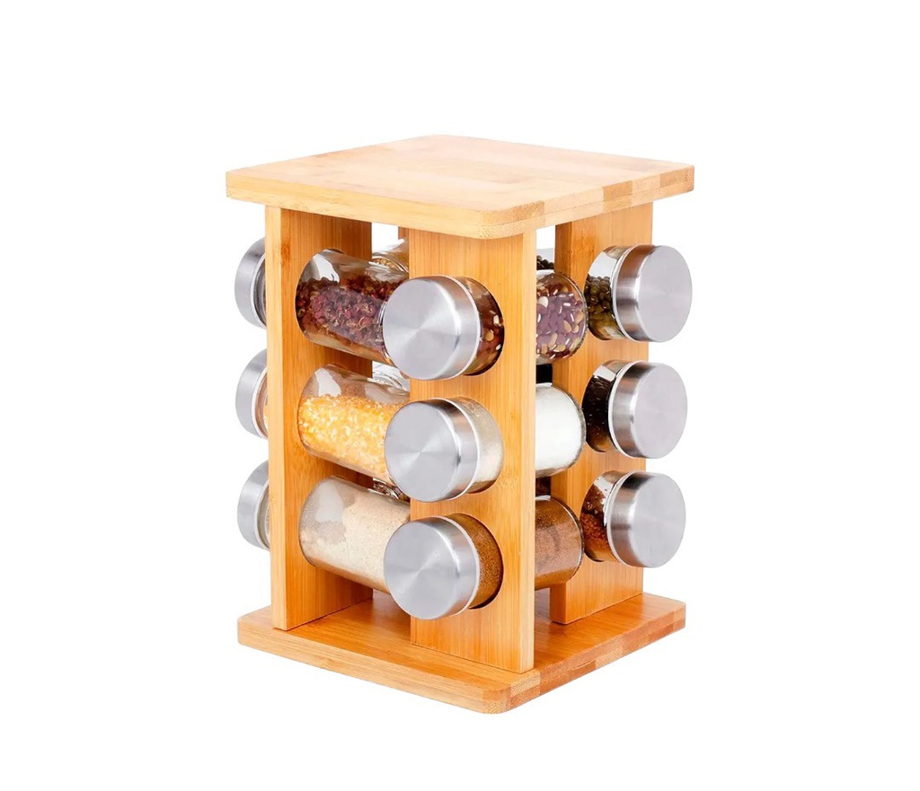 ESPECIERO BAMBOO GADNIC ESPECIE1 12 PIEZAS