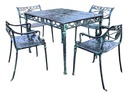 JUEGO DE JARDIN SUTRA X4 SILLONES VERDE