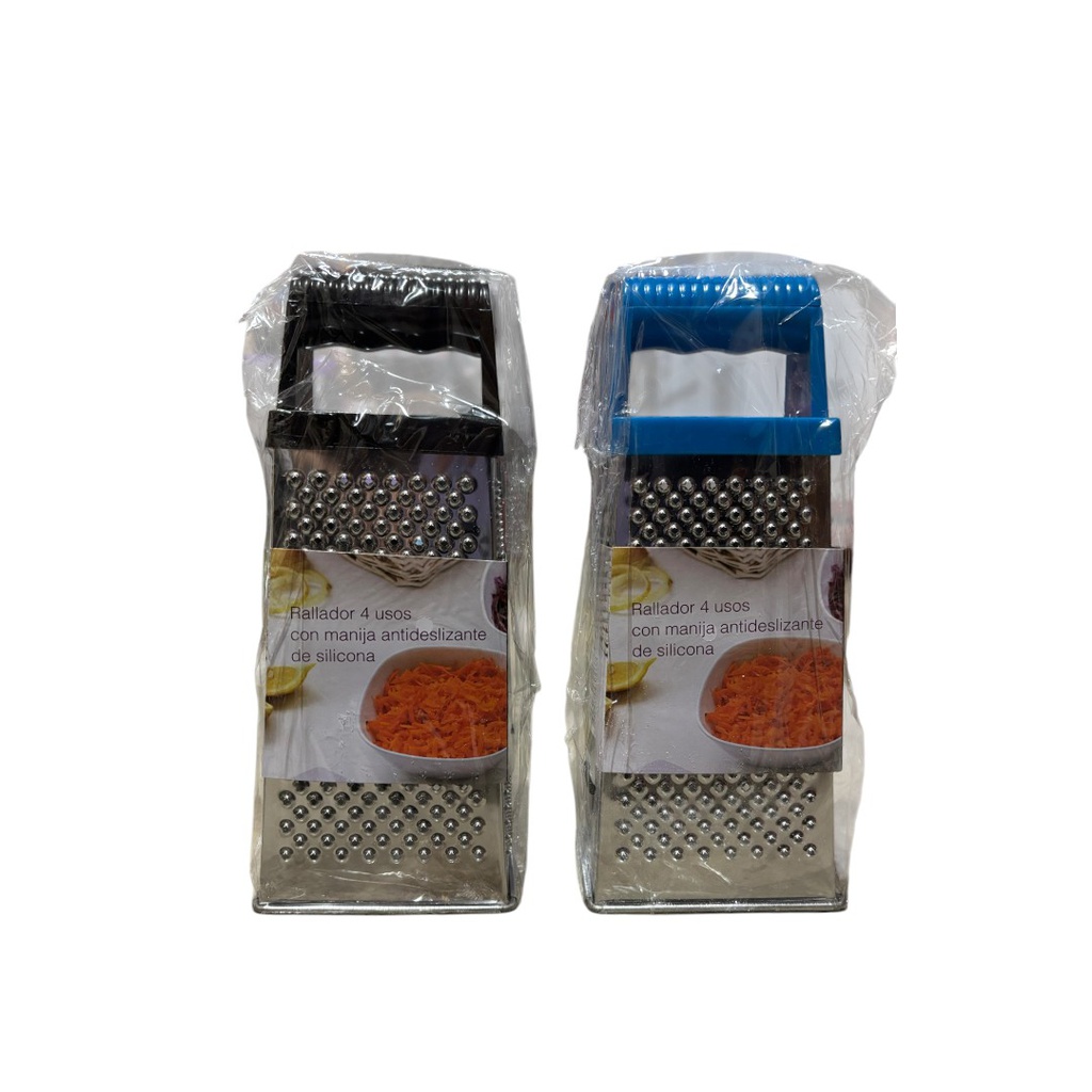 RALLADOR INOX 4 USOS C/MANIJA 20CM 4131