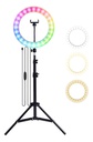 ARO DE LUZ CON TRIPODE SUONO RGB 2 METROS