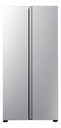 HELADERA HISENSE RS3N428NAD SIDE BY SIDE NO FROST SILVER CUOTA MELI