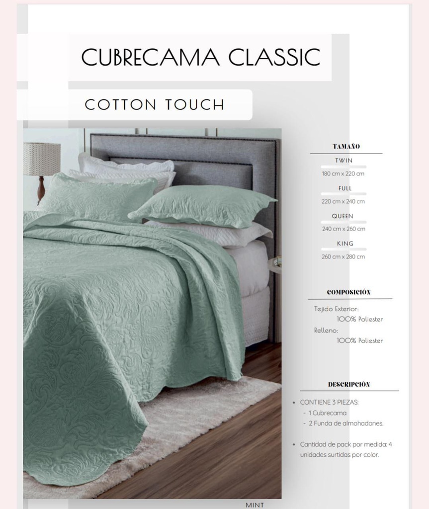 COVER LAS CALAS CLASSIC TWIN
