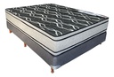 SOMMIER y COLCHON GALA BARDO ESPUMA 140x190x30 cm