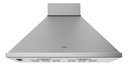 CAMPANA DE PARED TST ALUMINE S/MOTOR + EXTRACTOR S300 P/CAÑO 4"